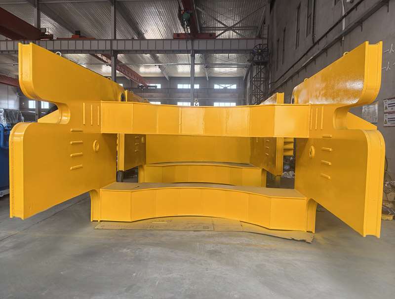 100吨翻包机内框架